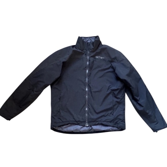 VTG ARC'TERYX Primaloft Windstopper‎ Insulated Jacket Mens Large Black Canada